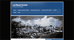 Desktop Screenshot of lastminutesurvival.com